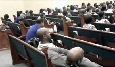 WHY DO PEOPLE SLEEP DURING SERMONS IN CHURCH? – Church members react