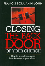Closing the back door