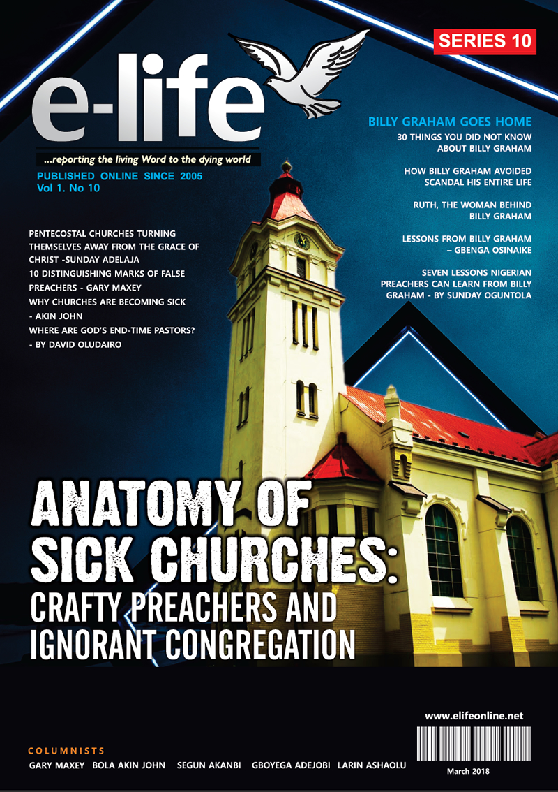ANATOMY OF SICK CHURCHES
