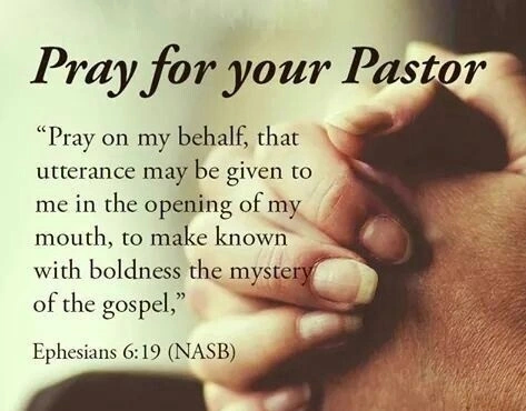 pray for pastors
