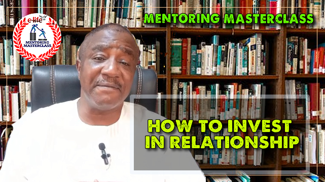 HOW TO INVEST IN RELATIONSHIP